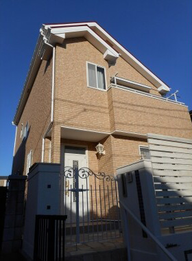 サイディングを張り替えたリフォーム後の写真