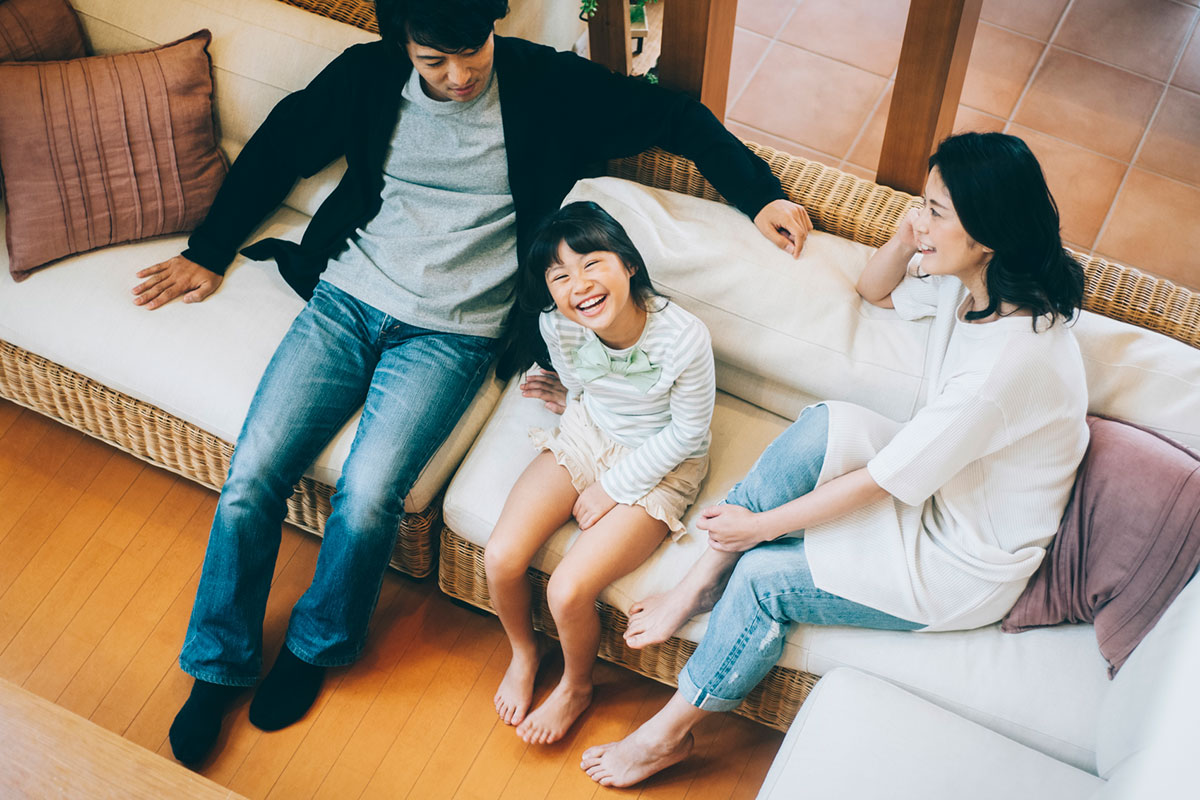 家族団らんのイメージ