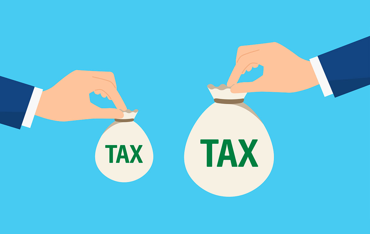 税金のイメージのイラスト