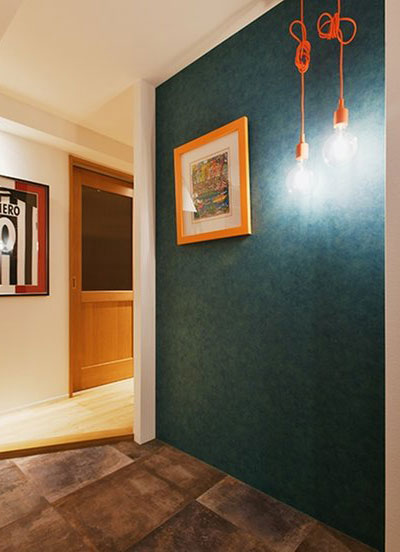 広々とした玄関はリビングなどほかの空間ともトータルでコーディネート