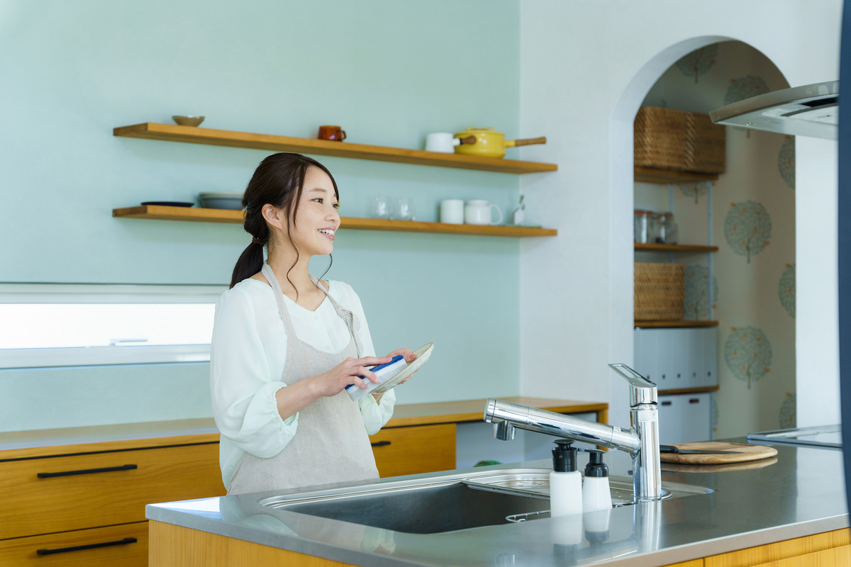 パントリーのあるキッチンのイメージ