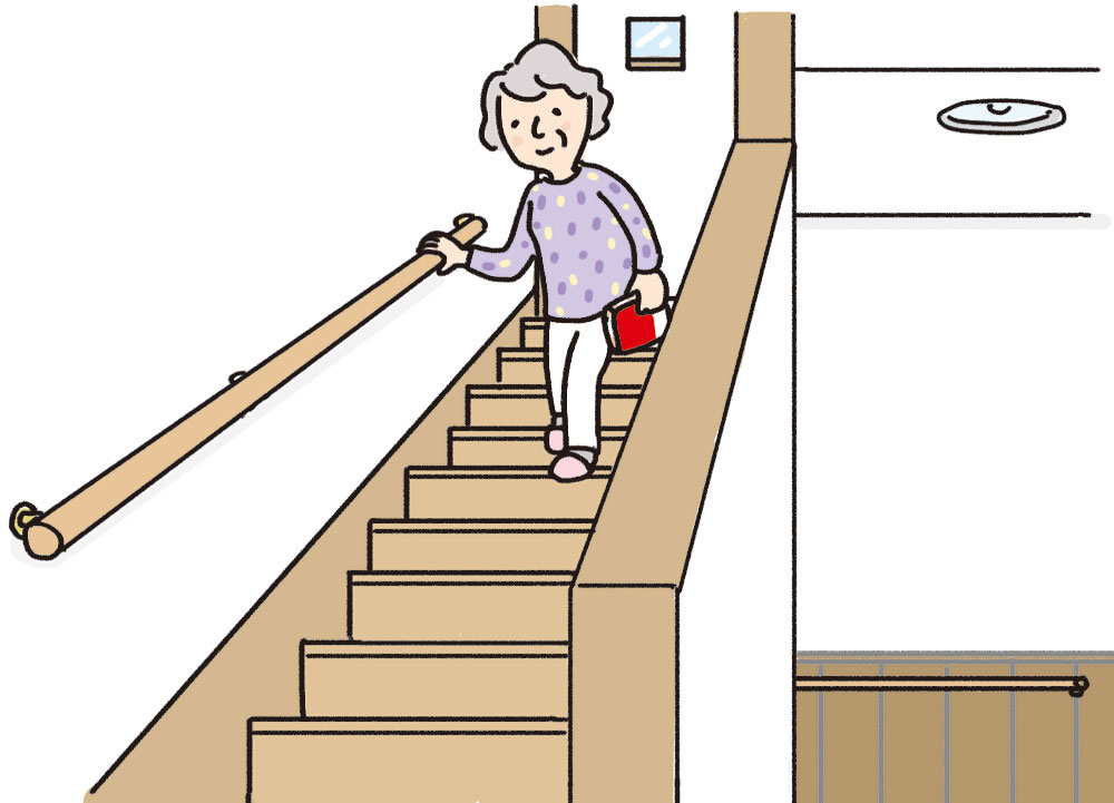 階段のバリアフリー