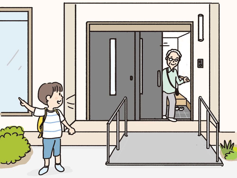 玄関のバリアフリー