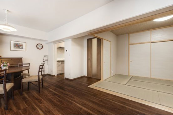 2つの窓で明るいLDに変更