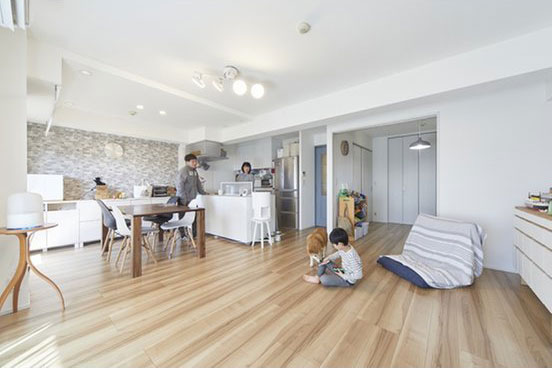 和室を子ども部屋に変更