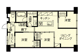 Afterの間取り図
