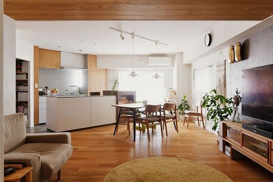 リフォーム後のLDKの画像