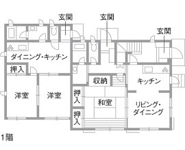 Beforeの間取り図