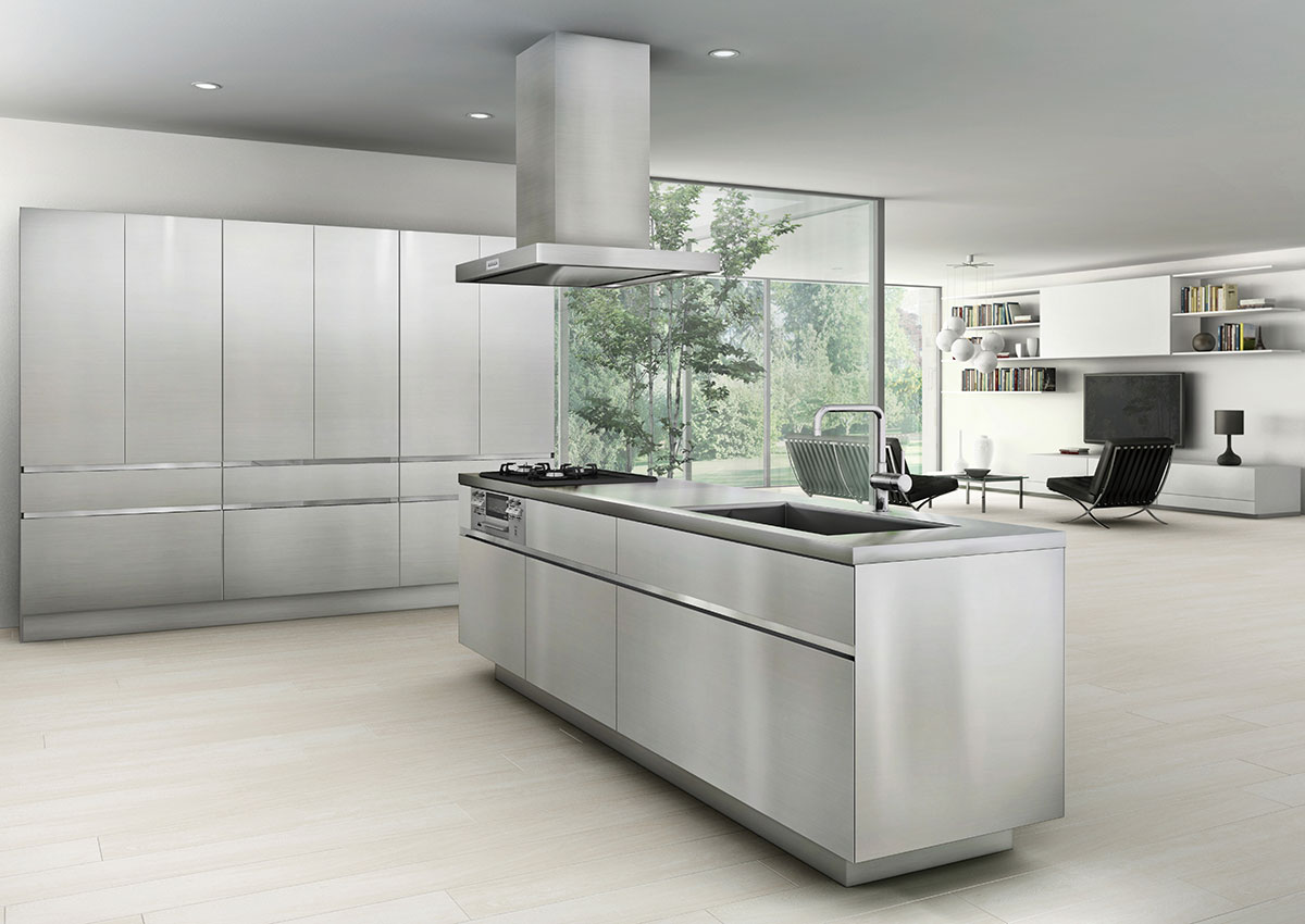 オールステンレスキッチン/サンワカンパニー画像