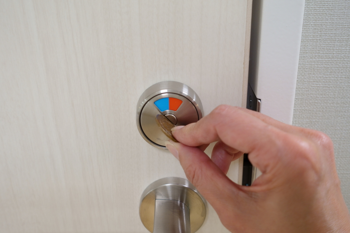 トイレのドアのイメージ