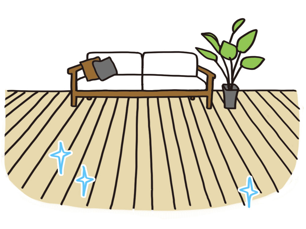 床の張り替え