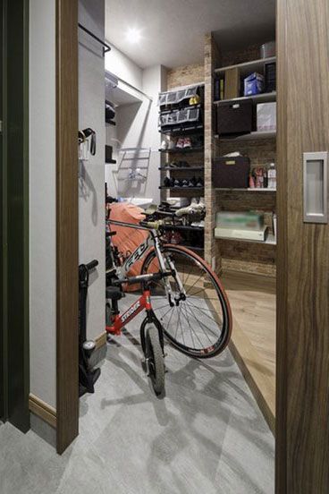 シューズインクロゼットのリノベーション