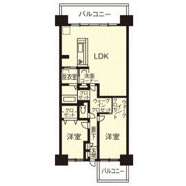 リフォーム後の間取図