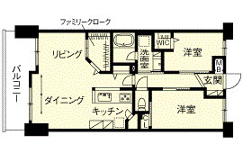 リフォーム後の間取図