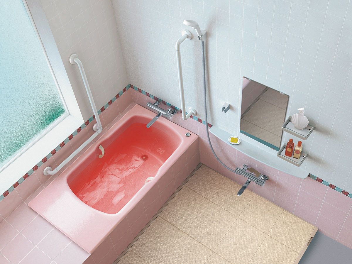 浴室すのこカラリ床