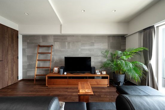 エコカラット「ストーングレース」の壁