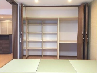 押入れをリフォームしたクローゼット