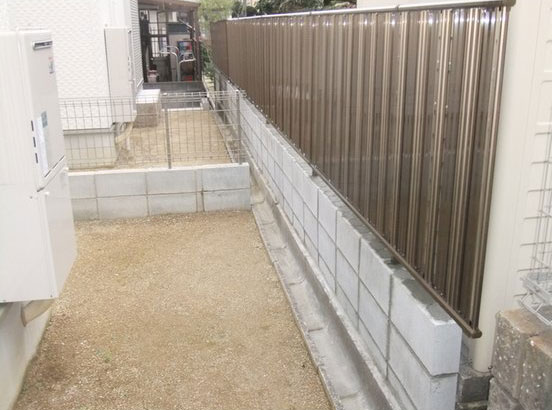 フェンスの施工事例