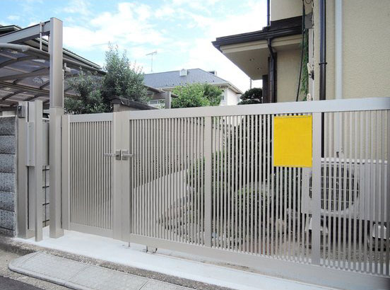 門扉と玄関アプローチの施工事例