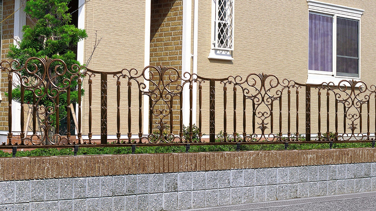 アルミ鋳物フェンス