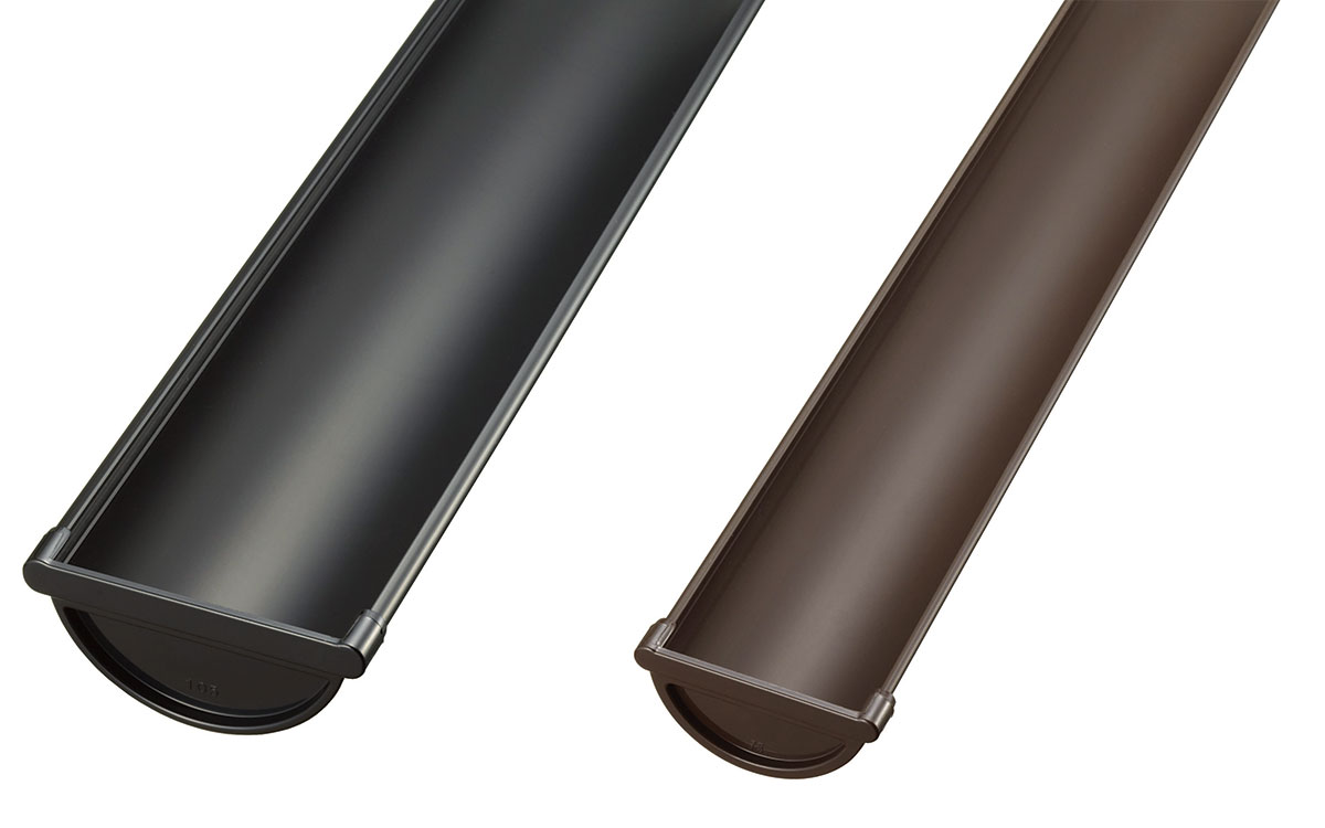 塩化ビニール樹脂製の雨どい