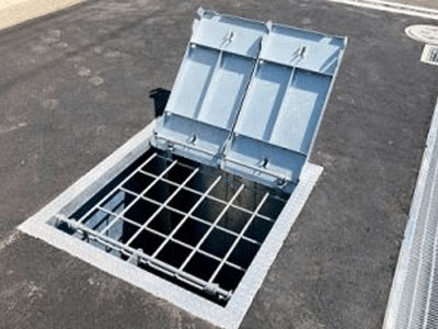 埋設型の融雪槽の画像