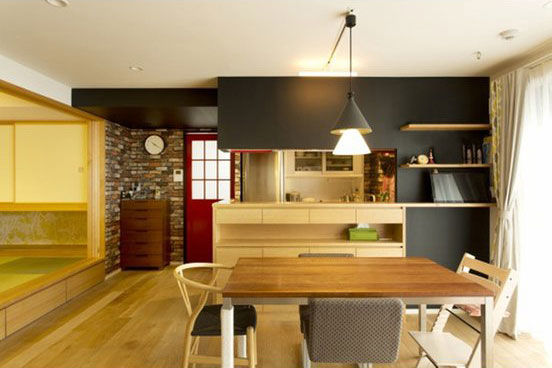 LDKの小上がり和室