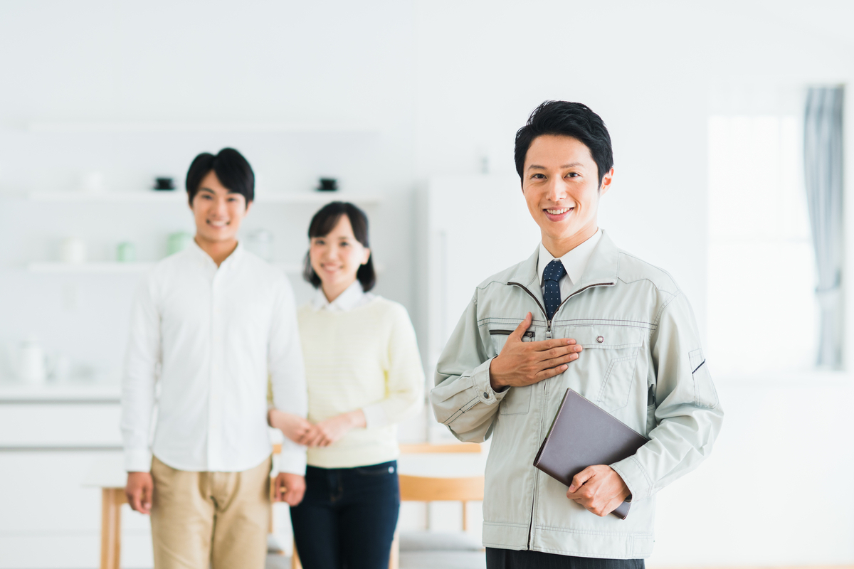 リフォーム会社の担当者