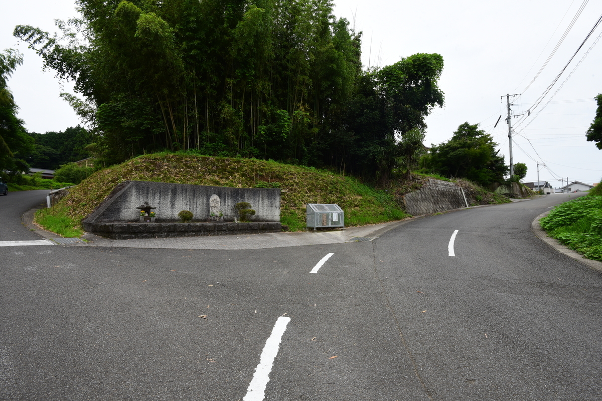 大分県杵築市大字本庄上本庄の庚申塔　国東半島の庚申塔