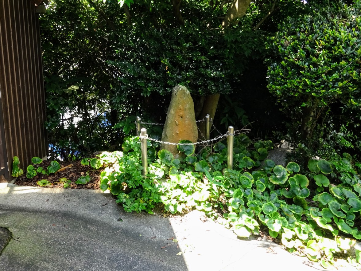 鳥野神社境内にある庚申塔