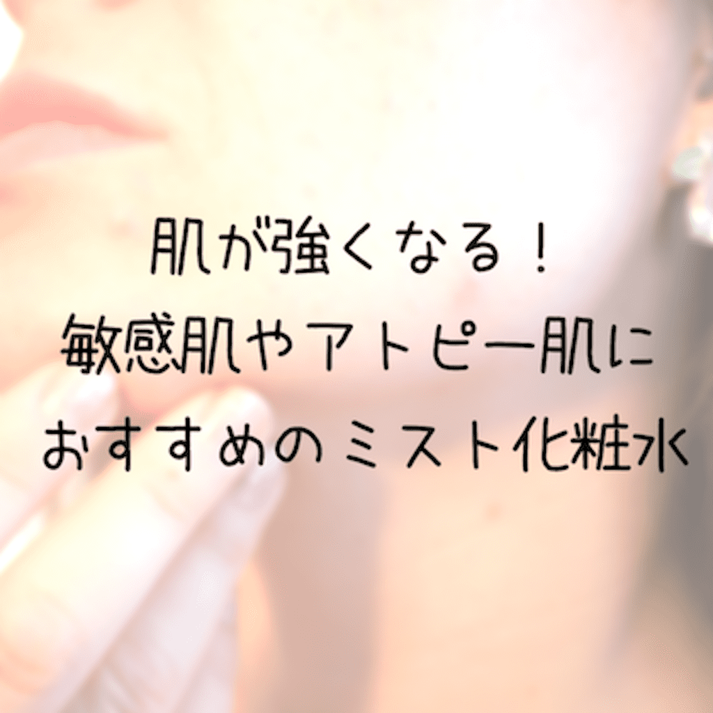 アトピーでも使える ラロッシュポゼのミスト化粧水をとことんレビュー なべの美容日記