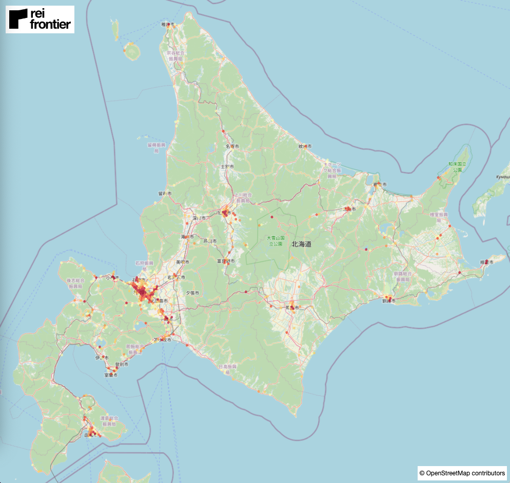 夏休み期間の県内住民と県外居住者の行動を比較分析<北海道〜神奈川エリア> - Rei Frontier Tech Blog