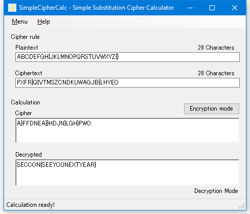 Simple Substitution Cipher 単一換字式暗号を実装する Http80