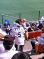 [Baseball]選手のご家族と、ロッテファン＠千葉マリンスタジアム