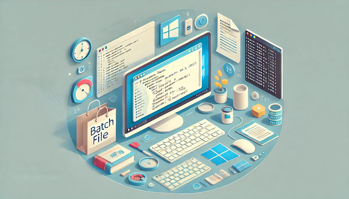 Windowsバッチファイルを始めよう！初心者向け作り方を解説 - 中小企業のITサポート