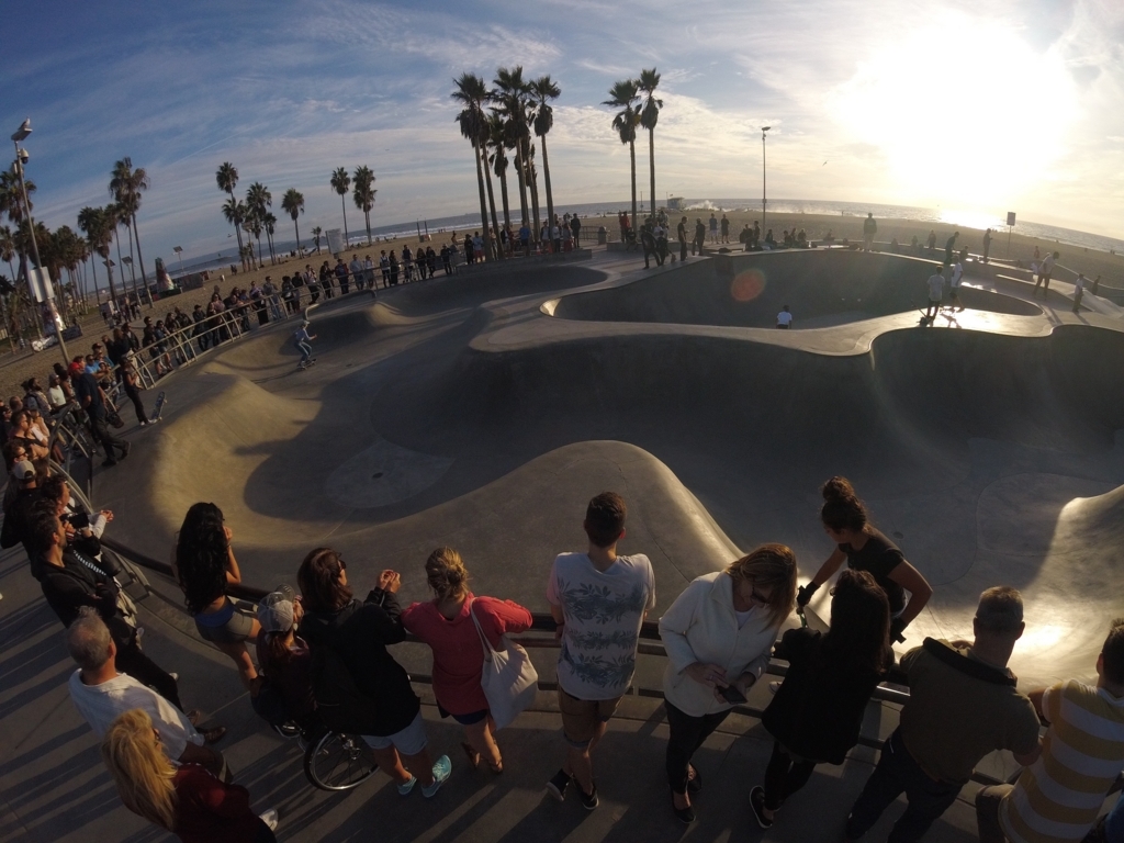 h-street】スケートボード デッキ カリフォルニア ベニス 3