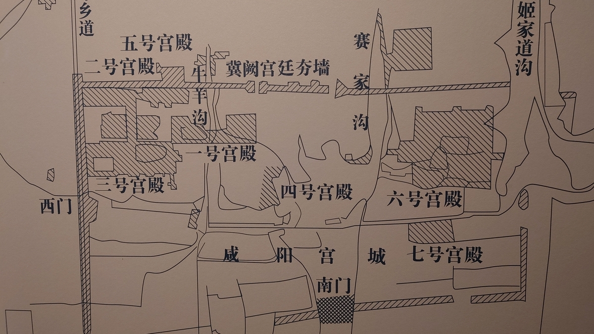 中国西安 歴史観光 4日目（その1） 秦の始皇帝 夢の跡 咸陽宮と阿房宮、博物館探訪 - 歴史ぶらり1人旅