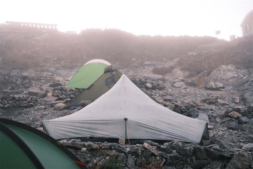 495g】俺のUL登山道具2021 Tarptent Aeon li - get ready
