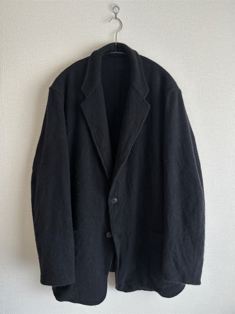 COMOLIの縮絨ウールジャケット2025AW - get ready