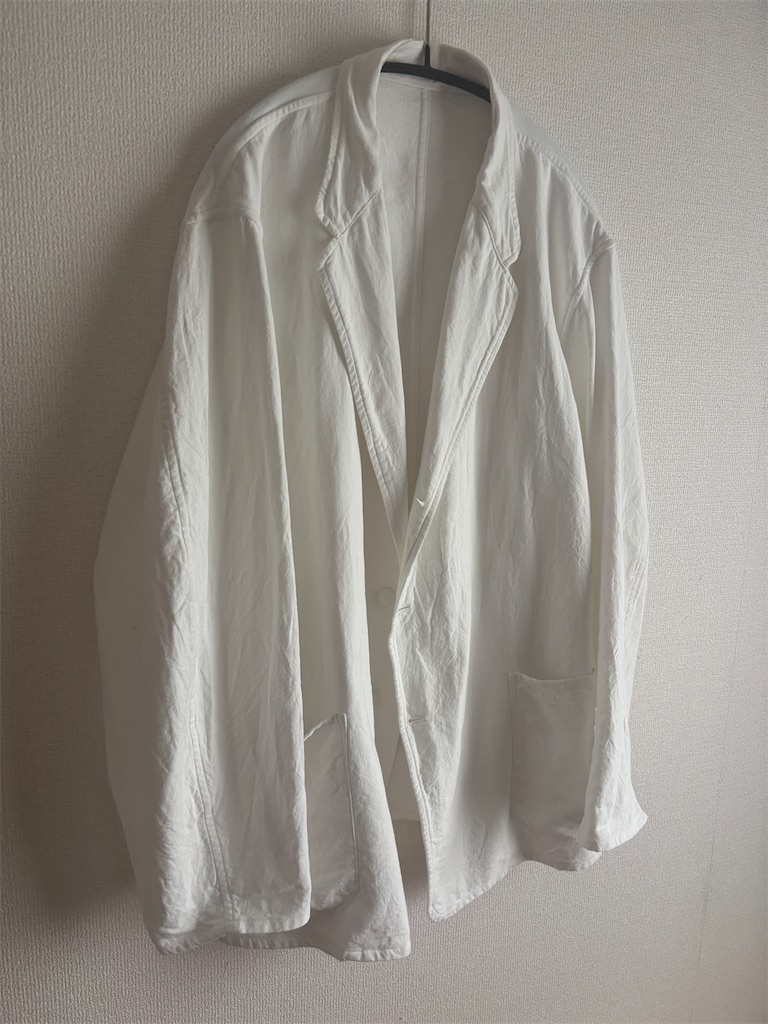 COMOLI26SS ホワイトジャケット - get ready