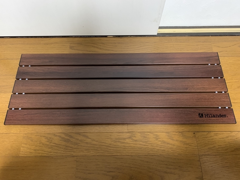 キャンプギア】ハイランダー：アルミすのこロング買っちった - ゆる