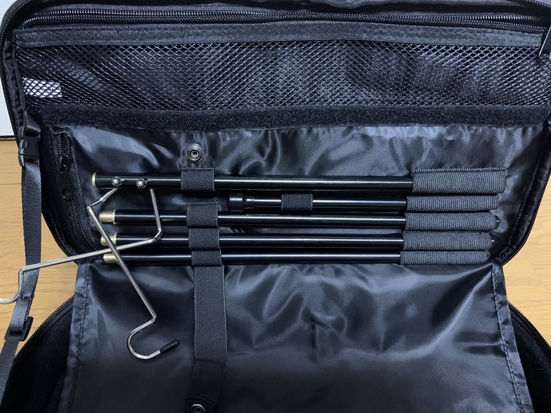 キャンプギア】5050WORKSHOP：ORGANIZER CASE LARGEに色々収納してみた