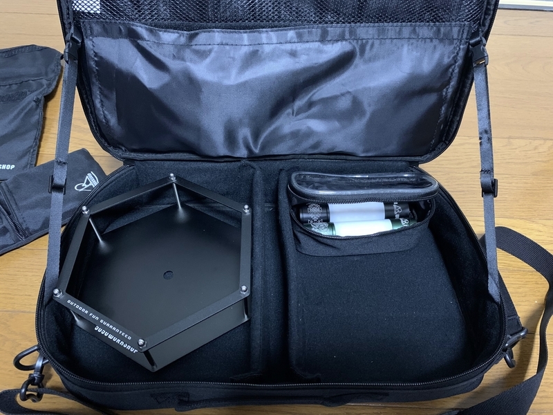 キャンプギア】5050WORKSHOP：ORGANIZER CASE LARGEに色々収納してみた