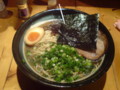 よかと　黒とく長浜ラーメン　大盛り【埼玉県所沢市（狭山ヶ丘駅）】