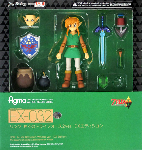 ゼルダの伝説・神々のトライフォースのフィギュア 逆プレミア