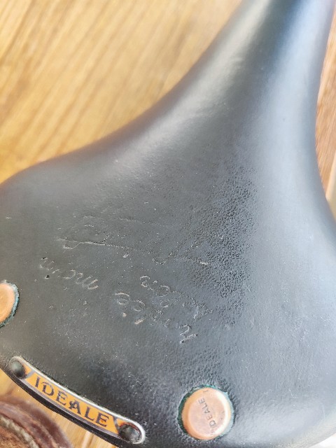 IDEALE イデアル スワロー 革サドル イデアル サドルグリス サイクルグランボア