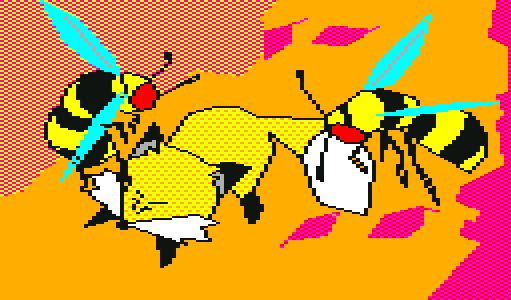 034_蜂に襲われてゲームオーバー
