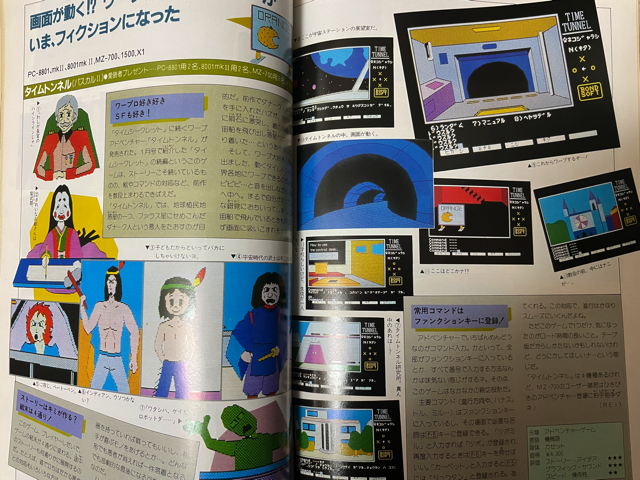 タイムトンネル(PC-6001mk2版) 攻略！ 〜第1回 惑星ベガサイド