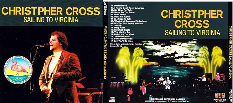 Christopher Cross - 1980-1983 Tour Bootleg File 【クリストファー