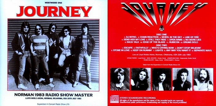 JOURNEY 1981-1983 Bootleg File【Steve Perry】 - END OF DREAM part.II